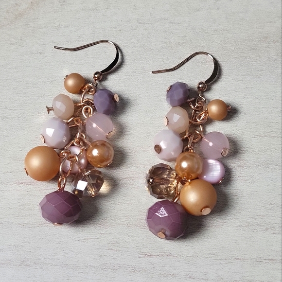 croft & barrow Jewelry - Pretty Beaded Dangly Earrings for Sensitive Ears